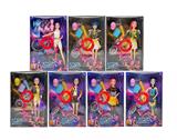 OBL10443297 - 第1代K-POP 猎魔带灯光音乐  11.5寸12关节实身猎魔女团，带迷你单车带吉他套装