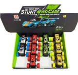 OBL10443356 - 双惯性皮卡越野车       （展示盒/12PCS/四色混装）