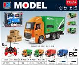OBL10444243 - 六通遥控小货车/带灯光音乐 27Mhz