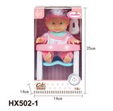 OBL10445233 - 22cm吹气身体，脚，手，定眼娃娃，带餐椅，奶瓶，无带IC，无功能