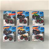 OBL10445535 - 1：64合金大轮惯性车行车6款混装