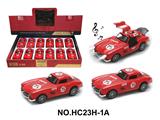 OBL10445656 - 1:36回力合金车模-老爷车E300 带灯光音乐可乐版（12只/展示盒）