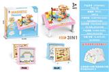 OBL10448347 - 双面迷宫磁性运笔画板+DIY积木桌