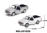 OBL10448512 - 合金皮卡车【双开门带灯声】1.32(12PCS整盒价格）