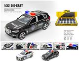 OBL10448892 - 1：32宝马X5合金车警车