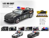 OBL10448902 - 1：32福特野马合金车警车