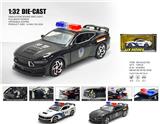 OBL10448903 - 1：32福特野马合金车警车