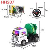 OBL10449001 - 四通方向盘工程遥控车；带3D灯光