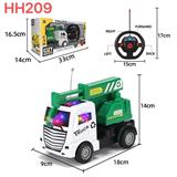 OBL10449003 - 四通方向盘工程遥控车；带3D灯光