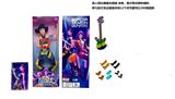 OBL10449393 - K-POP 猎魔女团真人版11.5寸12关节实身带七彩灯光主题曲Rumi鲁米打歌芭比带金貂卡片一张带摇滚吉他