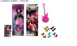 OBL10449414 - K-POP 猎魔女团真人版11.5寸12关节实身鲁米佐伊米cospiay朋克芭比带吉他，金貂卡片一张