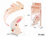 OBL10449701 - 3D动物立体拼图小白兔32PCS