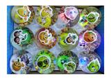 OBL10451310 - 展示盒12粒5.5CM闪光弹跳球