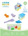 OBL10452230 - 大卡车配沙滩配件+恐龙沙滩配件(5)PCS