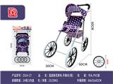OBL10453209 - 蓝底/粉花厚布推车(铁)
(卡头.袋)