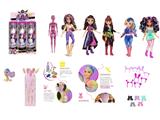 OBL10460278 - 浴盐泡澡系列OMG  BRATZ   冬天系列10寸大脚大腿实身独角兽学院带4样不同惊喜配件6PC