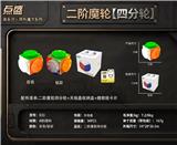OBL10460648 - 点盛星系团磁力二阶魔轮四分轮钻彩版