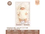 OBL10460798 - 20寸棉身配重娃娃+睡垫 +奶瓶+尿布+出生卡+奶嘴+6向重力感应+仿真吮吸功能