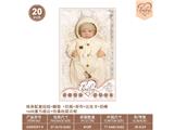 OBL10460799 - 20寸棉身配重娃娃+睡垫 +奶瓶+尿布+出生卡+奶嘴+6向重力感应+仿真吮吸功能