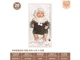 OBL10460806 - 20寸棉身配重娃娃+奶瓶+尿布+出生卡+奶嘴