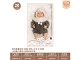 OBL10460817 - 20寸棉身配重娃娃+奶瓶+尿布+出生卡+奶嘴+6向重力感应+仿真吮吸功能