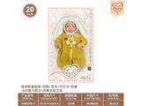 OBL10460836 - 20寸棉身配重娃娃+奶瓶+尿布+出生卡+奶嘴+6向重力感应+仿真吮吸功能