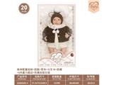 OBL10460838 - 20寸棉身配重娃娃+奶瓶+尿布+出生卡+奶嘴+6向重力感应+仿真吮吸功能