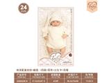 OBL10460853 - 24寸棉身配重娃娃+睡垫 +奶瓶+尿布+出生卡+奶嘴