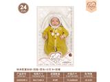 OBL10460869 - 24寸棉身配重娃娃+奶瓶+尿布+出生卡+奶嘴