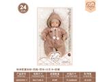OBL10460878 - 24寸棉身配重娃娃+奶瓶+尿布+出生卡+奶嘴