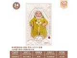 OBL10460880 - 24寸棉身配重娃娃+奶瓶+尿布+出生卡+奶嘴+6向重力感应+仿真吮吸功能
