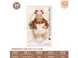 OBL10460890 - 24寸棉身配重娃娃+奶瓶+尿布+出生卡+奶嘴