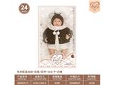 OBL10460893 - 24寸棉身配重娃娃+奶瓶+尿布+出生卡+奶嘴