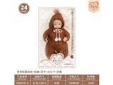 OBL10460899 - 24寸棉身配重娃娃+奶瓶+尿布+出生卡+奶嘴