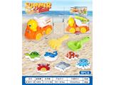 OBL10462020 - 沙滩玩具小卡头网袋
9件套