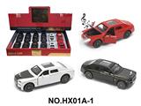 OBL10463460 - 1:36  回力合金车-劳斯莱斯幻影（12只/展示盒）带灯光音乐(3色混装)