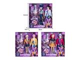 OBL10464538 - 11.5寸实身11关节K-POP猎魔男团猎魔女团娃娃2只装带配件