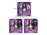 OBL10464540 - 11.5寸实身11关节K-POP猎魔男团猎魔女团娃娃2只装带配件