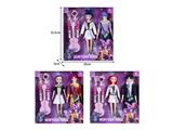 OBL10464544 - 11.5寸实身11关节K-POP猎魔男团猎魔女团娃娃2只装带配件