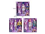 OBL10464546 - 11.5寸实身11关节K-POP猎魔男团猎魔女团娃娃2只装带配件