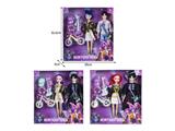 OBL10464550 - 11.5寸实身11关节K-POP猎魔男团猎魔女团娃娃2只装带配件