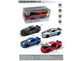 OBL10464615 - 1:32回力二开门合金模型车-日产GTR