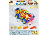 OBL10465648 - 特大跑车罐装积木中颗粒积木500克(200PCS+)