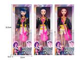 OBL10467319 - 11.5寸实身11关节K-POP猎魔女团娃娃带配件（带灯光音乐）