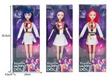 OBL10467323 - 11.5寸实身11关节K-POP猎魔女团娃娃（带灯光音乐）