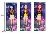 OBL10467324 - 11.5寸实身11关节K-POP猎魔女团娃娃（带灯光音乐）