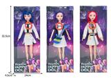 OBL10467328 - 11.5寸实身11关节K-POP猎魔女团娃娃带配件（带灯光音乐）