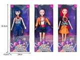 OBL10467332 - 11.5寸实身11关节K-POP猎魔女团娃娃（带灯光音乐）