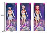 OBL10467335 - 11.5寸实身11关节K-POP猎魔女团娃娃（带灯光音乐）