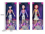 OBL10467336 - 11.5寸实身11关节K-POP猎魔女团娃娃（带灯光音乐）